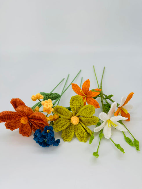 Crochet Flower Bouquet No.8