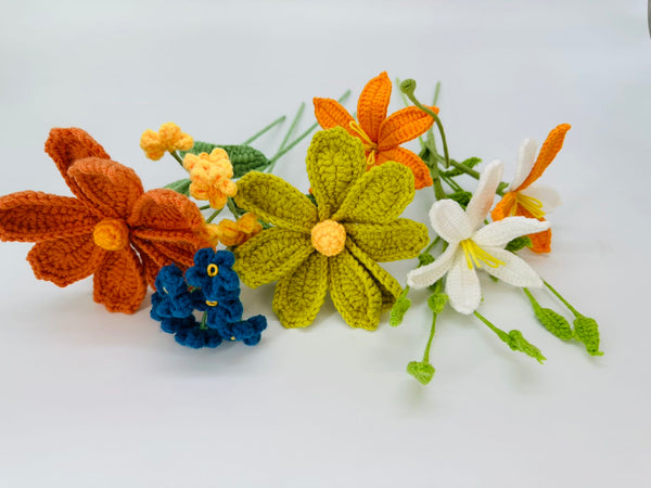 Crochet Flower Bouquet No.8