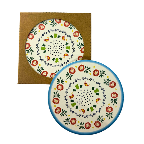 Multicolor Diatomaceous Water Coasters 3.94 Inches
