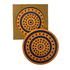 Multicolor Diatomaceous Water Coasters 3.94 Inches