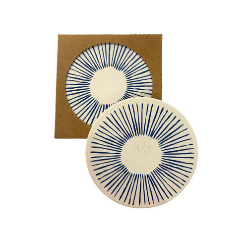 Multicolor Diatomaceous Water Coasters 3.94 Inches