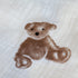 Teddy bear Print Swaddle Baby Blanket | 39" x 39"