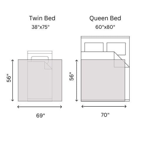 Diamond Jacquard Throw Blankets - 100% Cotton, 56" x 69" + 3.5" Tassels