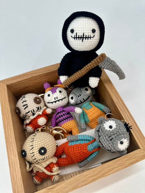 Crocheted Keychain Toys