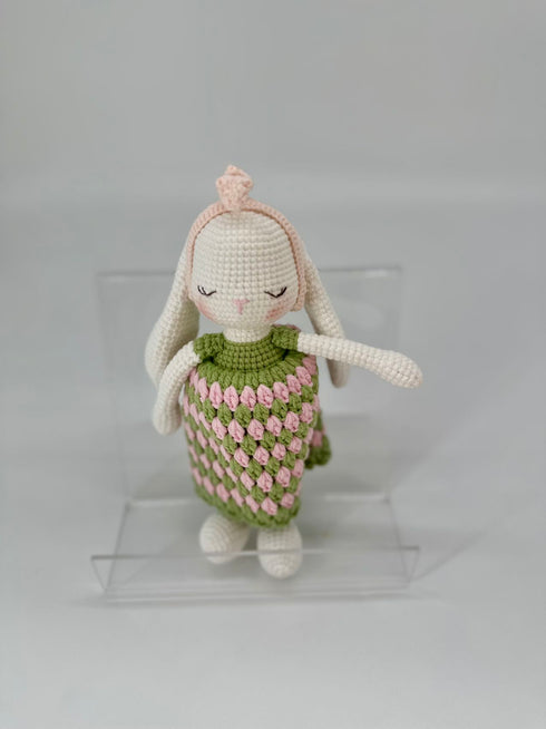 Handmade Crocheted Cute Bunny with long ears