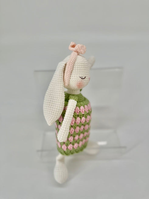 Handmade Crocheted Cute Bunny with long ears