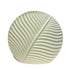 medium sized white flower leaf vase