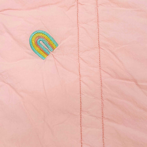 pink rainbow nursery comforter