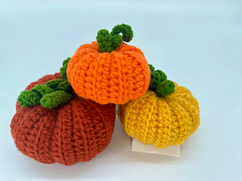 Crochet coaster Series and Pumpkins