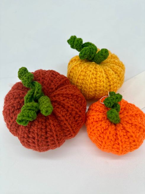 Crochet coaster Series and Pumpkins