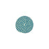 Rope Coasters Blue and White 4.3" Round