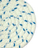 Rope Coasters Blue and White 4.3" Round